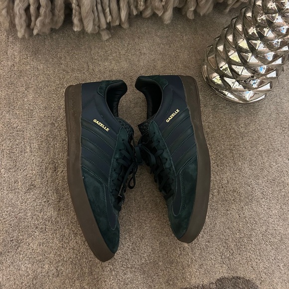 Adidas Gazelle Indoor Shadow Sneaker - Green Gum - Size Men’s 11 - Picture 11 of 13